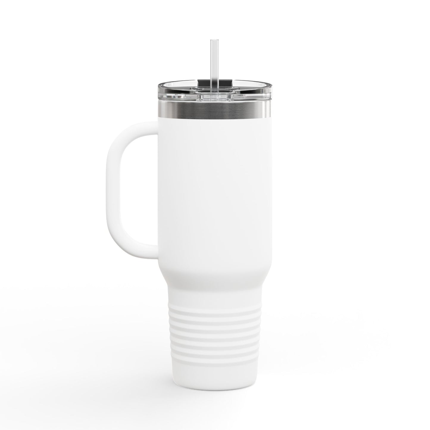 40oz Insulated Travel Mug — 'L'Elite Haitian' Crest Stainless Tumbler