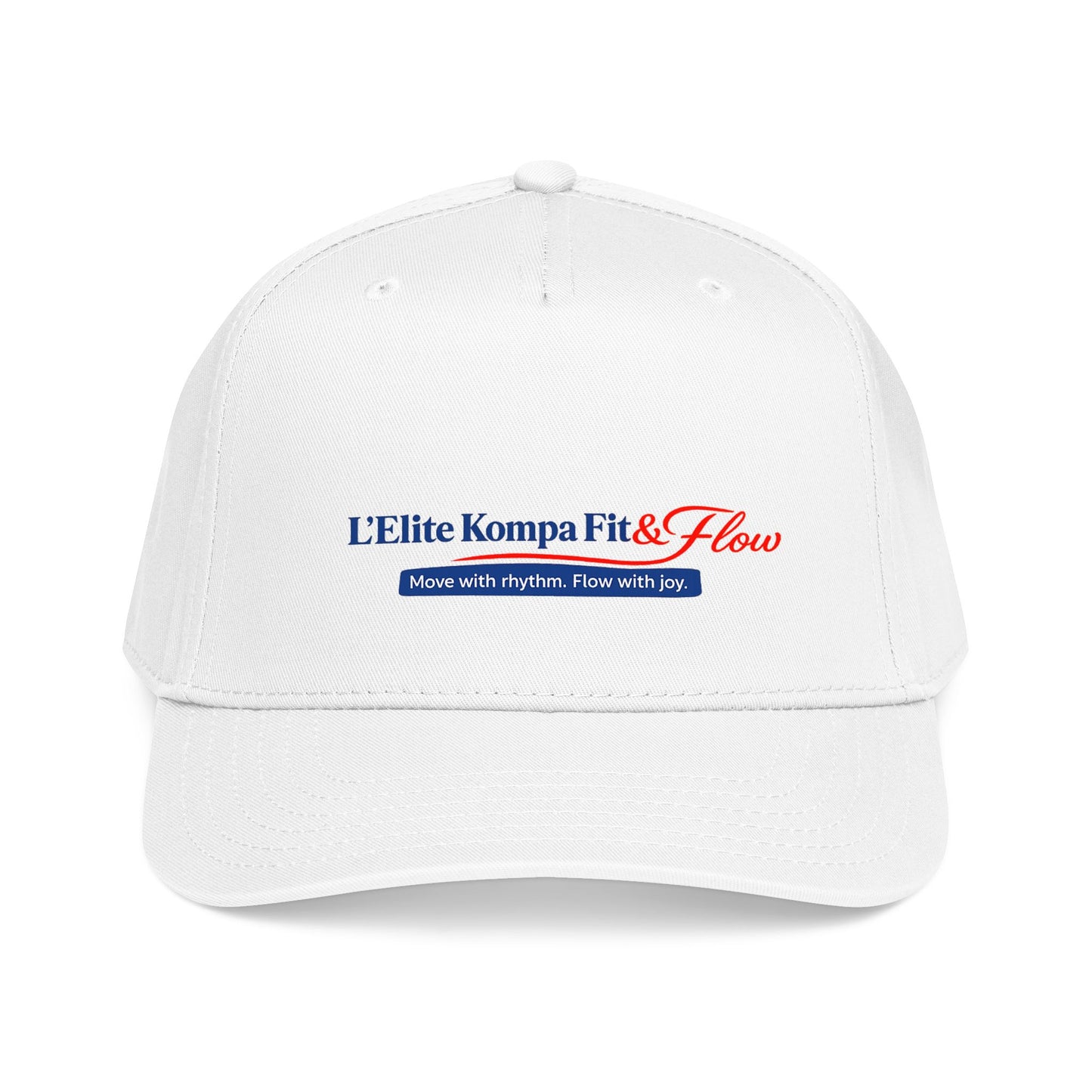 L’Elite Kompa Fit & Flow Baseball Cap — Haitian-Inspired Dance, "Move with rhythm. Flow with joy."