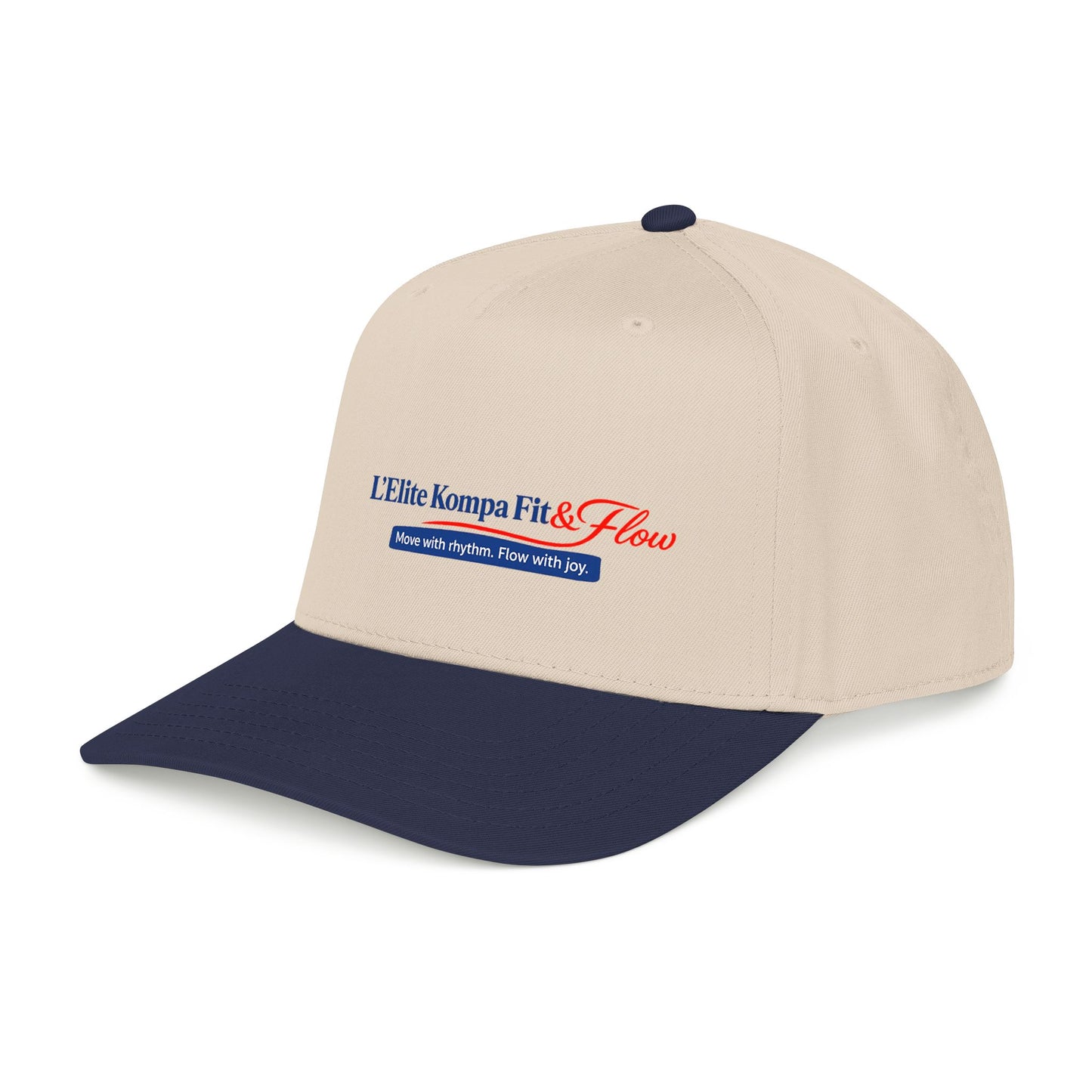 L’Elite Kompa Fit & Flow Baseball Cap — Haitian-Inspired Dance, "Move with rhythm. Flow with joy."