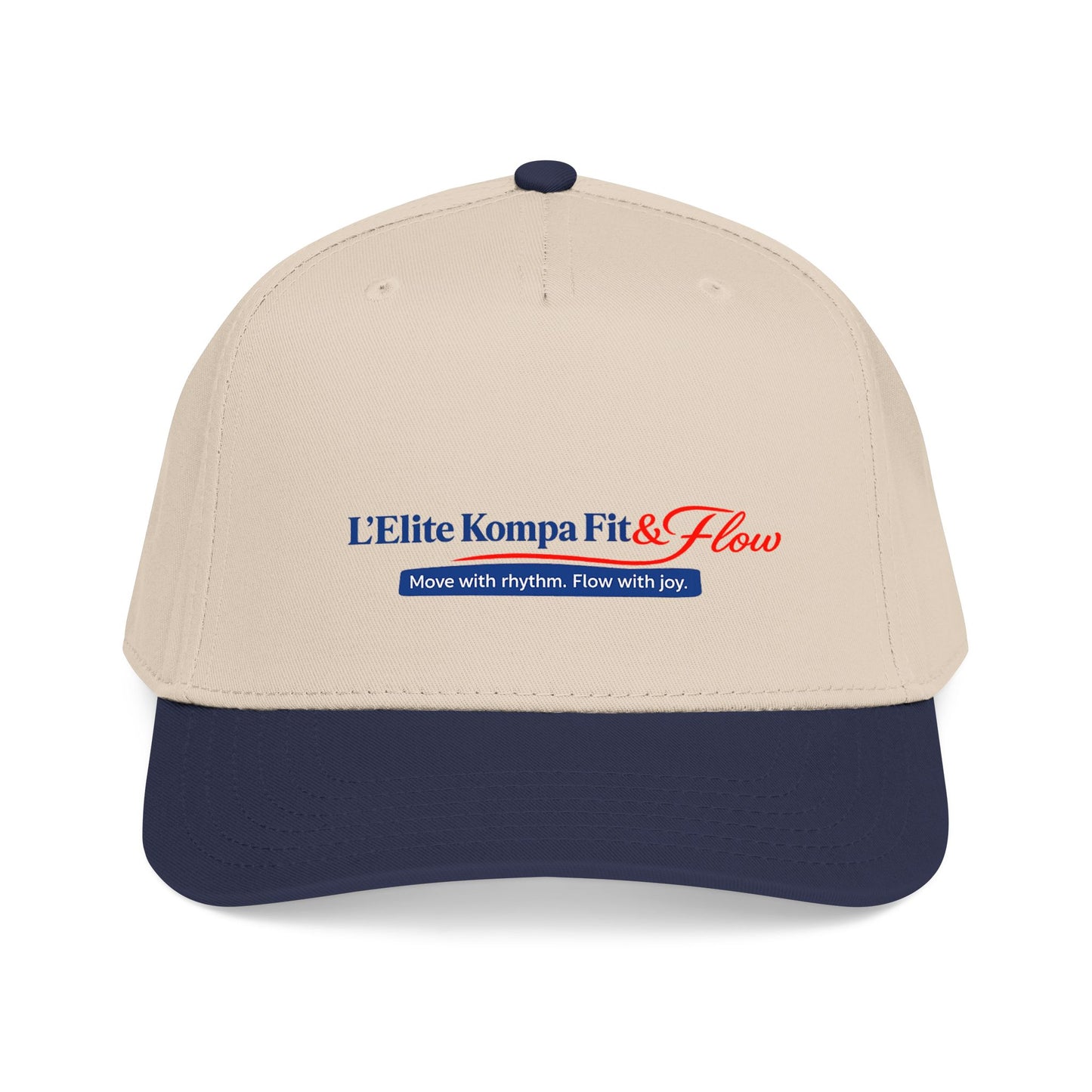 L’Elite Kompa Fit & Flow Baseball Cap — Haitian-Inspired Dance, "Move with rhythm. Flow with joy."