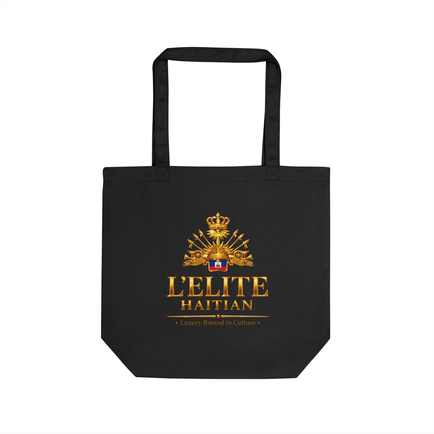 L'Elite Haitian Eco Tote Bag | Organic Cotton Heritage Tote