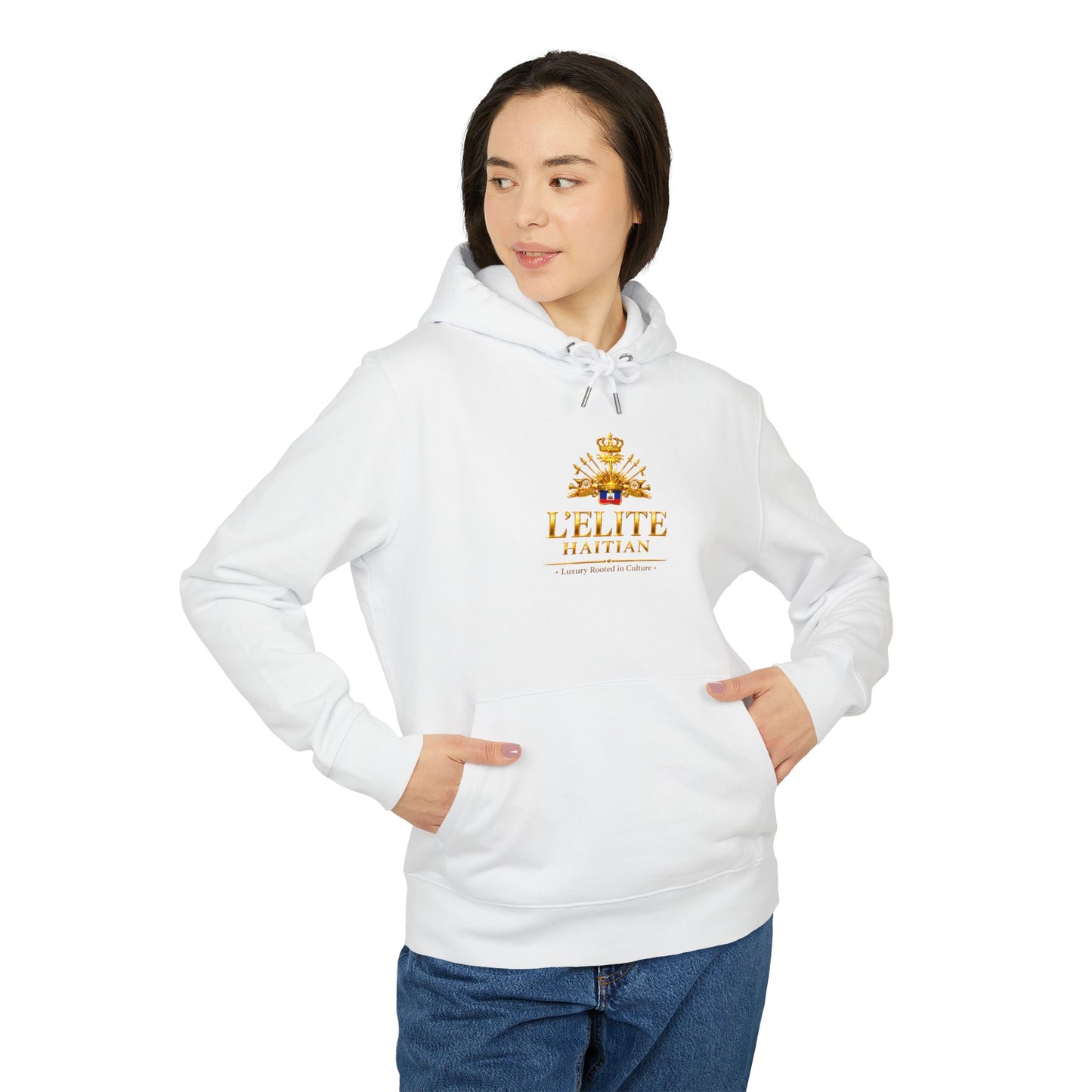 Elite Haitian Crest Hoodie — Heritage Logo Pullover