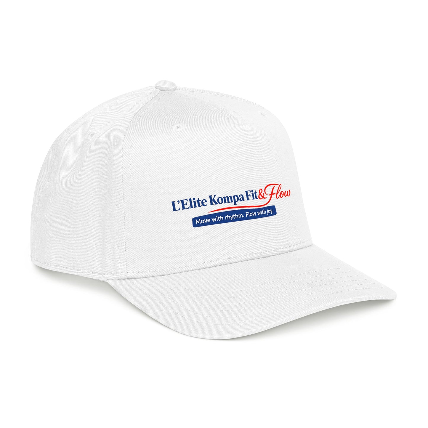 L’Elite Kompa Fit & Flow Baseball Cap — Haitian-Inspired Dance, "Move with rhythm. Flow with joy."