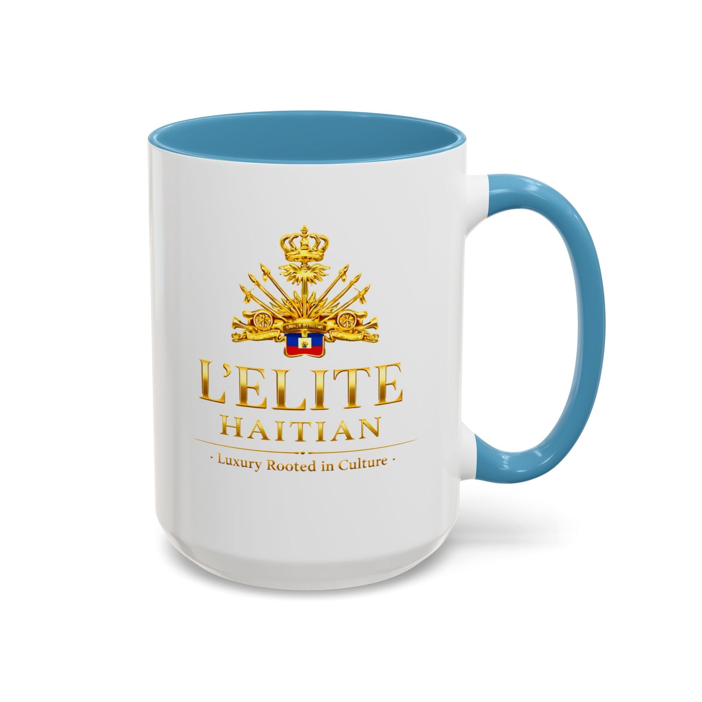 Haitian L'Elite Accent Coffee Mug — Luxury Rooted in Culture (11/15oz)