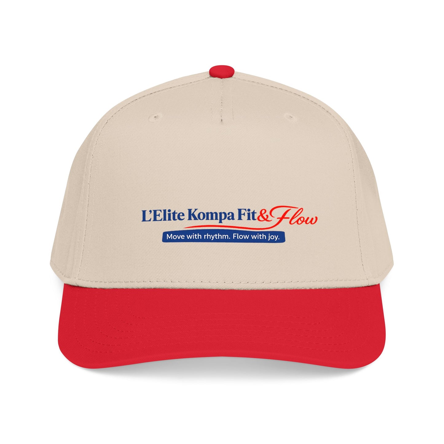 L’Elite Kompa Fit & Flow Baseball Cap — Haitian-Inspired Dance, "Move with rhythm. Flow with joy."