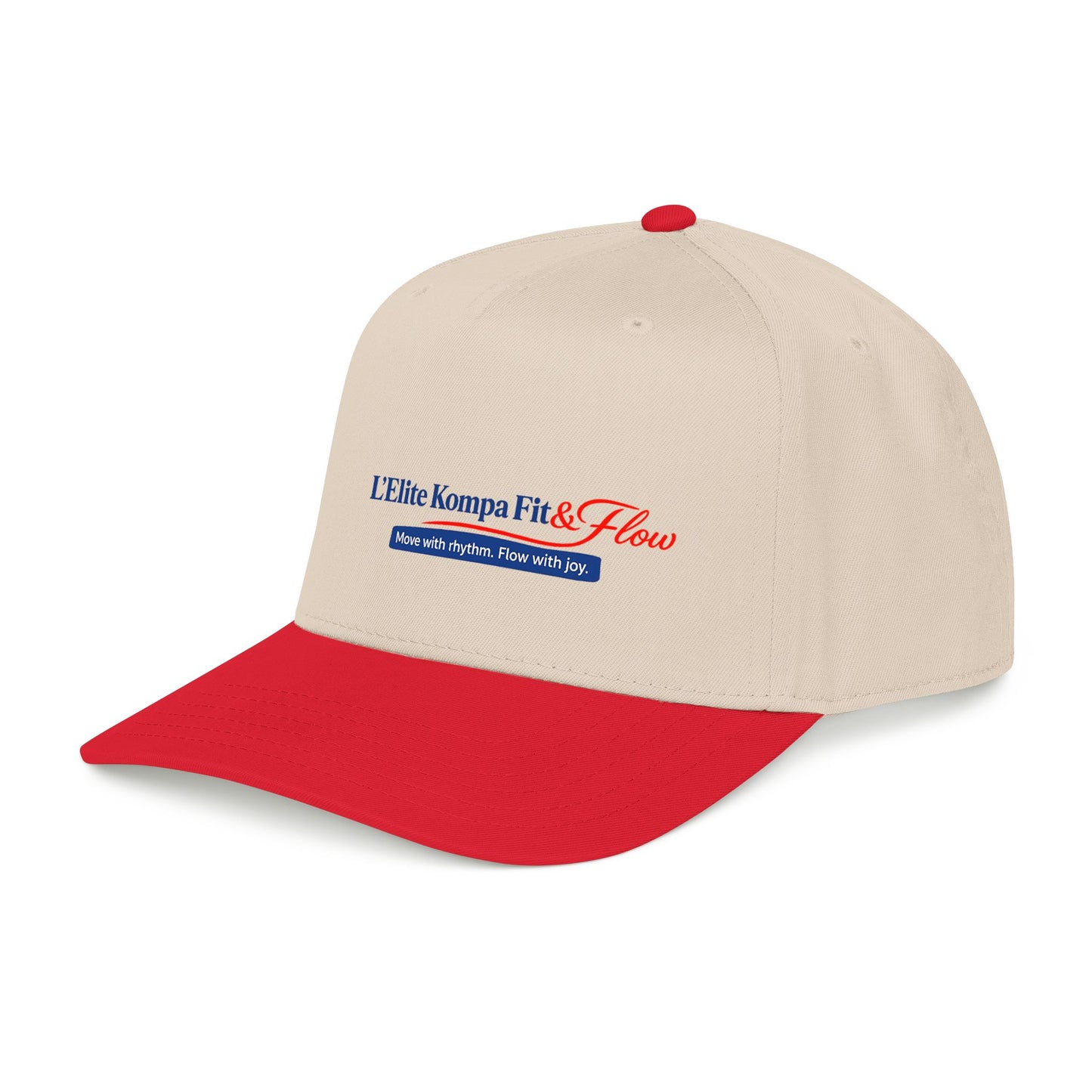 L’Elite Kompa Fit & Flow Baseball Cap — Haitian-Inspired Dance, "Move with rhythm. Flow with joy."
