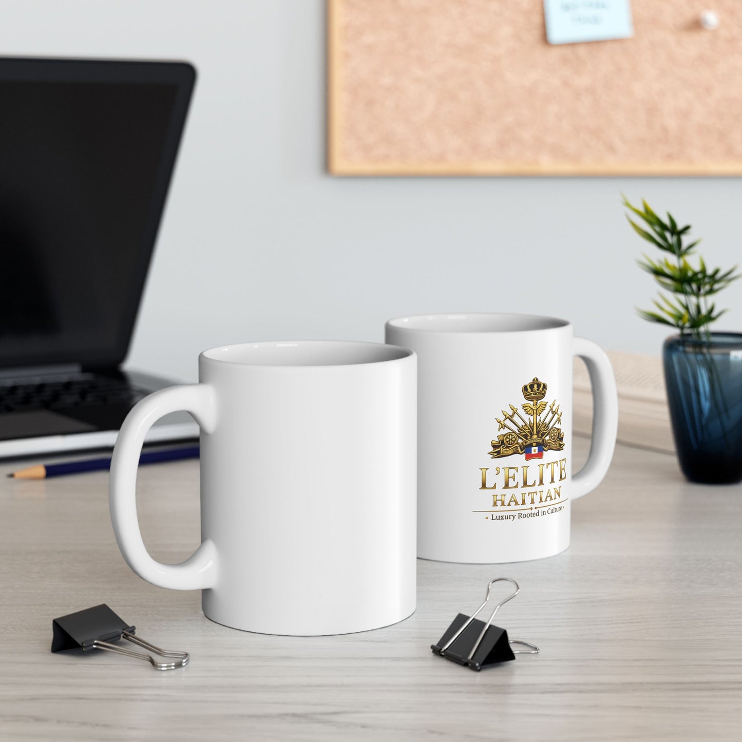 Inspirational Lion Crest Ceramic Mug – 'Live With Courage' Coffee Cup (11oz, 15oz)
