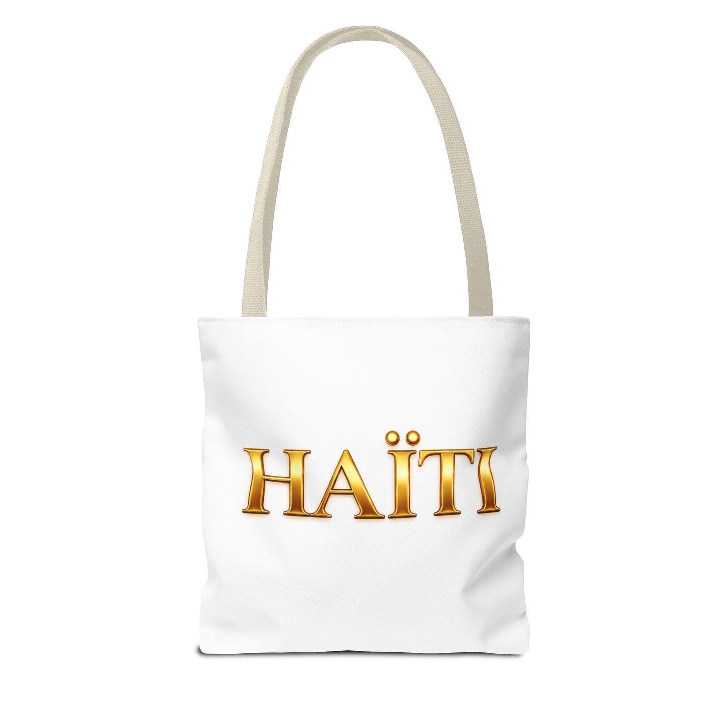 Haitian Crest Tote Bag – “L'Élite Haitian” Luxury Heritage Canvas