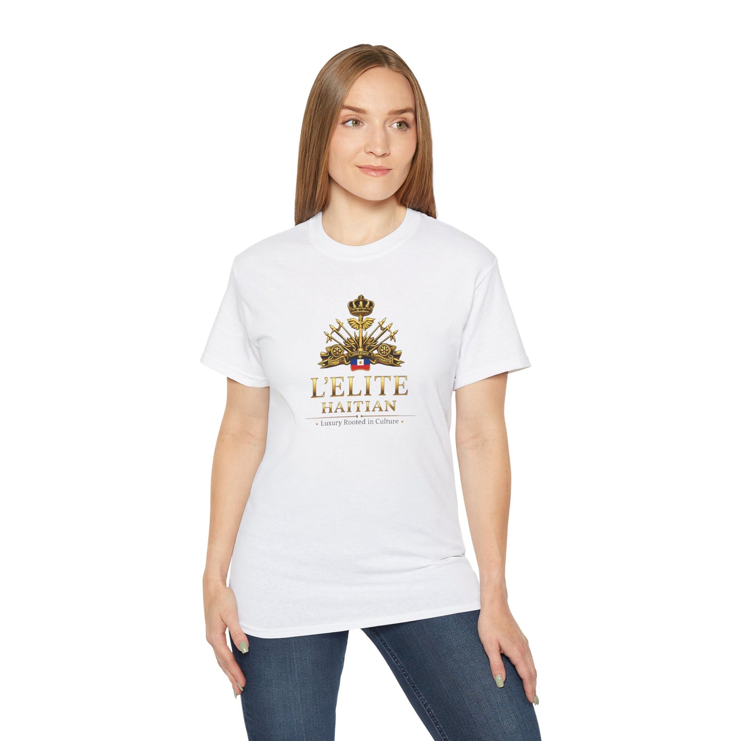 Elite Haitian T-Shirt — Haitian Pride Crest Tee