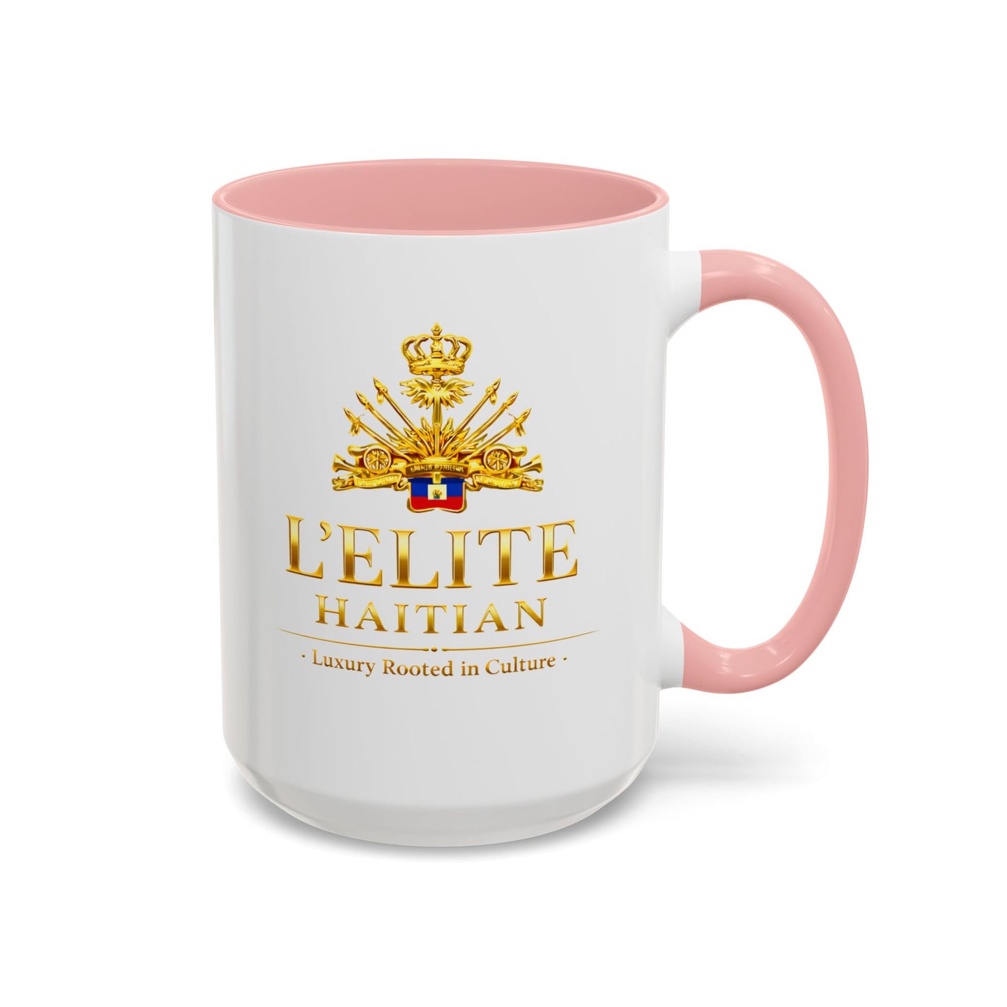 Haitian L'Elite Accent Coffee Mug — Luxury Rooted in Culture (11/15oz)