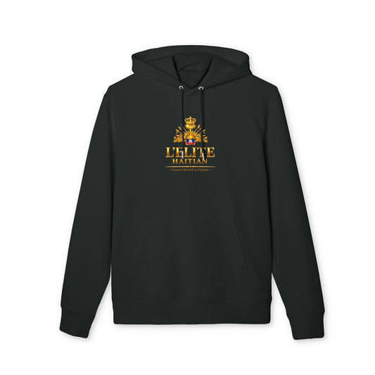 Elite Haitian Crest Hoodie — Heritage Logo Pullover