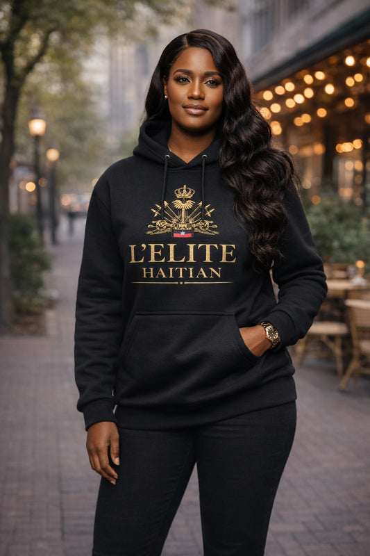 L'Elite Haitian Unisex Hoodie | Soft Luxury Everyday Hoodie